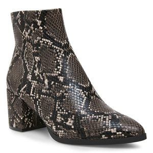 Madden Girl New! Dafnii Snakeskin Booties Ankle Boots Sz 8.5